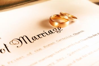 It's a traditional gift to give each other wedding rings as a memento of your wedding day and reminder of your promises and vows
